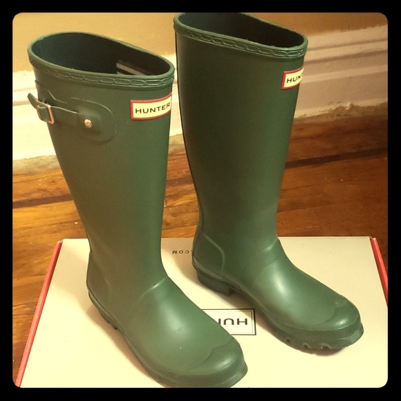 Hunter Shoes - They're beautiful, but do not fit me anymore.